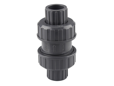 PVC Double Union Ball Vheck Valve