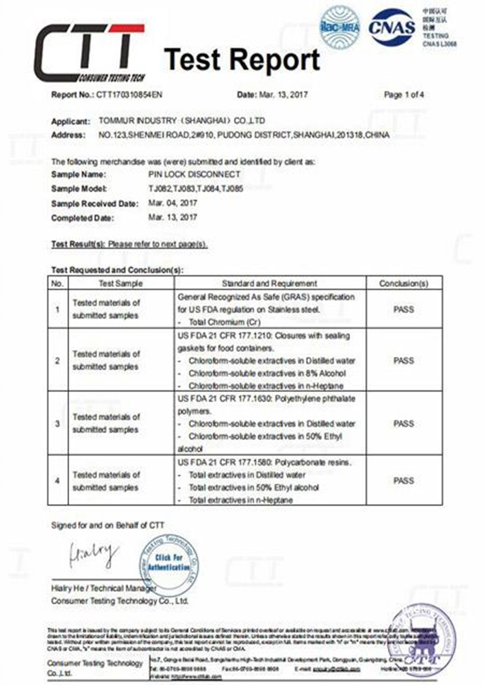 FDA -rapport